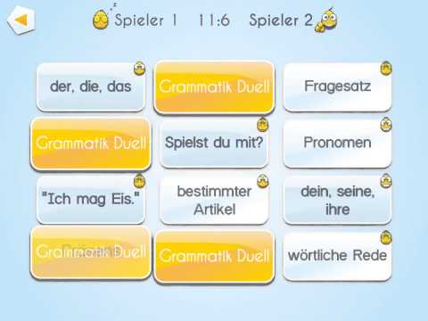 GrammatikDuell: German grammar Video