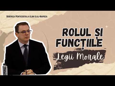 Rolul și funcțiile Legii Morale | Ionatan David