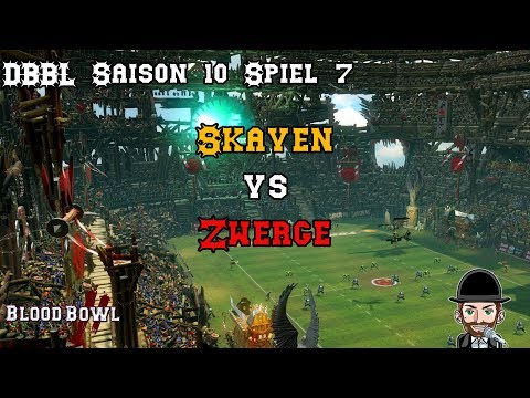 Blood Bowl 2 | DBBL Saison 10 Spiel 7 Liga 4 | Skaven vs Zwerge