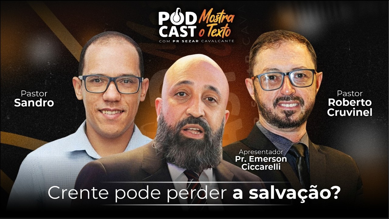 CRENTE PODE PERDER A SALVAÇÃO? PR SANDRO, PR CRUVINEL E PR. CICCARELLI - 25/02/26 (AO VIVO)