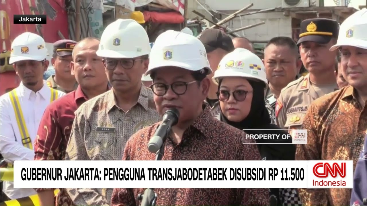 Gubernur Jakarta: Pengguna Transjabodetabek Disubsidi Rp 11 500