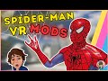 Spider Man VR MOD SHOWCASE BONELAB Vr Virtualreality Spiderman Gaming Benbu