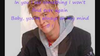 Aaron Carter - Girl You shine with lyrics