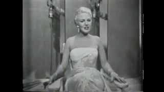 Peggy Lee, Blues in the Night, 1957 TV Appearance