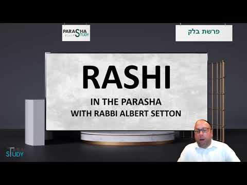 Rabbi Albert Setton - Rashi - Balak
