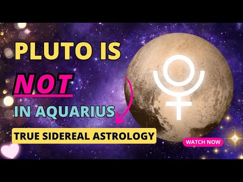 Pluto is NOT in Aquarius (Jan 20, 2024)
