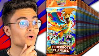 Ich öffne 100 PACKS von Feuerrote Flammen in TCG Pocket