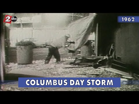 Columbus Day Storm - October 12th, 1962 | KATU In The Archives
