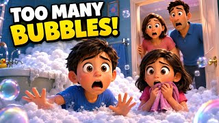 Kids Made a HUGE Bubble Mess! 🫧😂 | Easy English Story for Beginners | Slow English A2 Level 