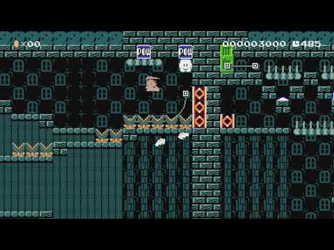 Mario Kart: Dark Dreams by Toy Freddy - Super Mario Maker - No Commentary 1bk