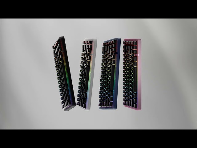 Teclado HyperX Origins 2 65 mécanique compact Layout ES Hot-Swappable RGB video