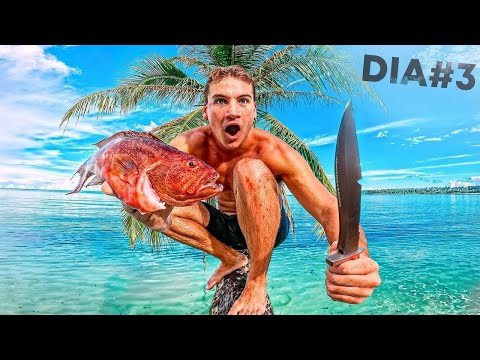 Só comendo o que pesco por 3 dias