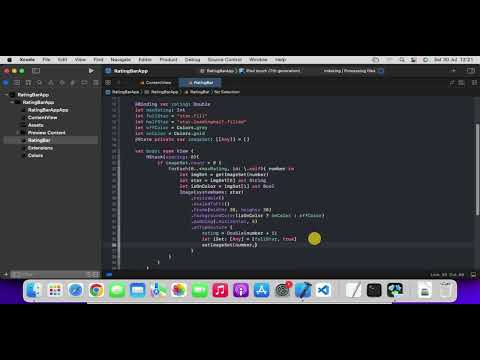 Create a Custom Reusable RatingBar UI for iOS using SwiftUI