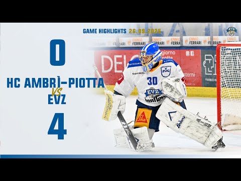 Game Highlights: HC Ambrì-Piotta vs. EVZ 0:4