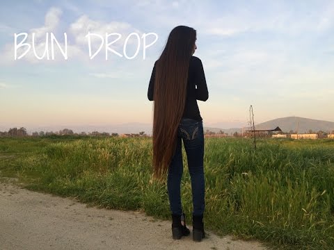 VERY LONG HAIR BUN-DROP! (1) | Elizabeth