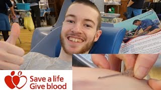 First Time Donating Blood (Giving Blood UK)