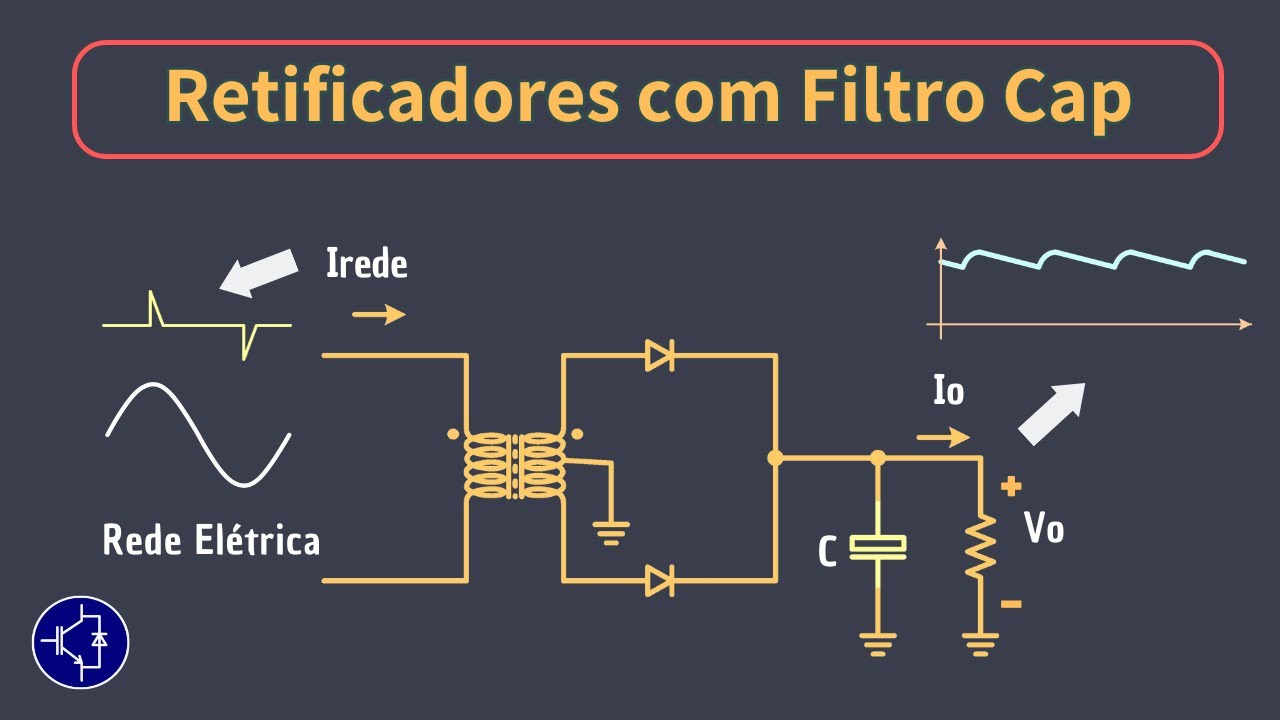 Retificadores com Filtro Capacitivo | Fontes de Alimentação