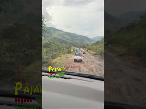 Cruzando el PR 82+200 (vía Sogamoso - Pajarito Boyacá)  01/12/2025