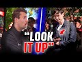 Lib Student Embarrassed After Trying To Fact Check Charlie Kirk