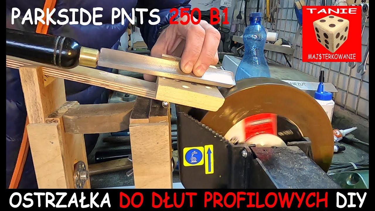 Watch Ostrzałka do Dłut Profilowych - Przystawka do Szlifierki PARKSIDE PNTS 250 B1 DIY #akcesoria tokarza now Ostrzałka do Dłut Profilowych - Przystawka do Szlifierki PARKSIDE PNTS 250 B1 DIY #akcesoria tokarza