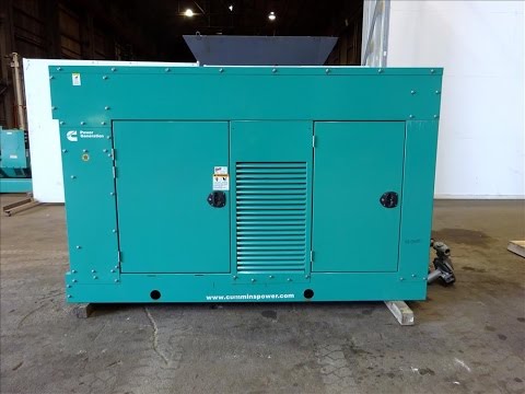Used-2011 Cummins 150 kW standby (110 kW prime) natural gas generator set - stock # 48136001
