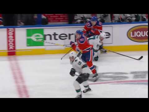 Benning Hits Donskoi - Alternate Angle