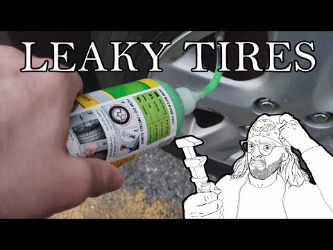 How to Fix a Leaking Tire/Rim