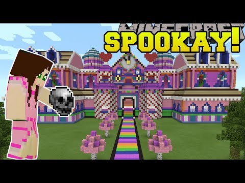 Minecraft: JEN'S SPOOKAY MANSION!!! (SOO SPOOKAY!) Custom Map