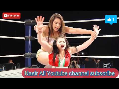 WWW -Rew -Title  -Hyan -Vs -Miranda -Aliza -(Full -Match) -Throwback- Series Women;s Wrestling