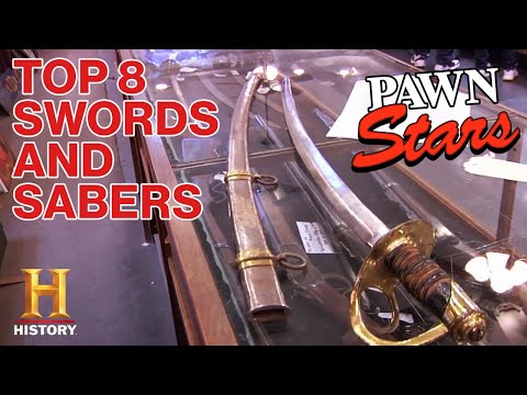 TOP 8 SWORDS OF ALL TIME (Rare Blades and Expensive Sabers) | Pawn Stars