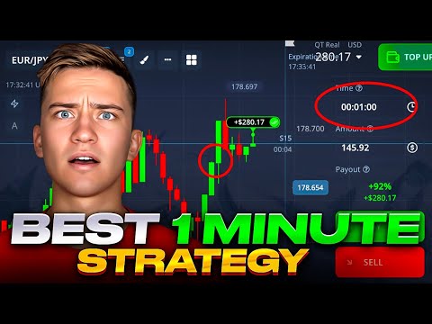 BEST 1 Minute Strategy for Pocket Option Trading (My Live Tutorial)