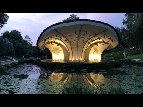 CAMINHE ATÉ O JARDIM BOTÂNICO DE CINGAPURA