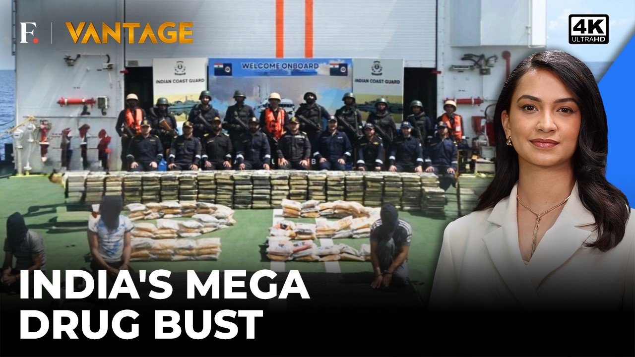 India Catches Pak Crew With Drugs Near Lakshwadeep | Vantage on Firstpost