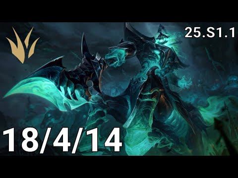 Hecarim Jungle vs Wukong - EUW diamond  | Patch 25.S1.1