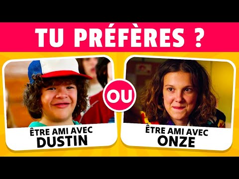 Tu préfères... Édition Stranger Things