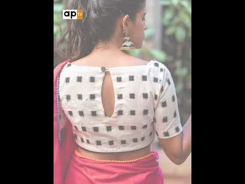 Latest cotton saree blouse designs .#cottonsarees #blouse #blousedesign .