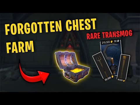 WoW Forgotten Chest Farm | Rare Transmogs & Mount!