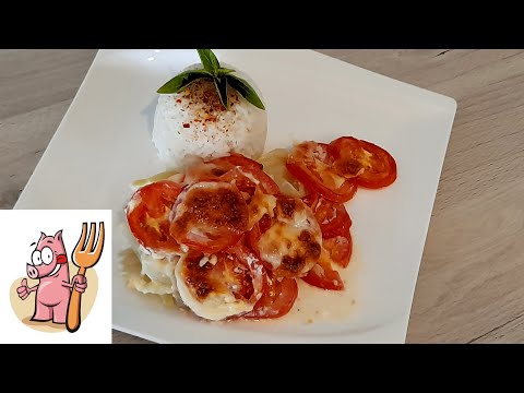 Fenchel mit Tomaten in Sahnesauce. Absolut megalecker!