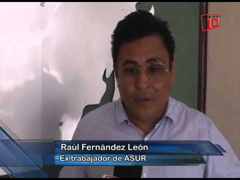 Ex trabajadores de Asur unen fuerzas para resolver su conflicto económico