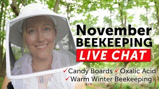 Live Chat November Beekeeping