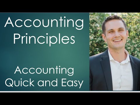 Accounting Basics / Accounting 101 #3 - Accounting Principles - Revenue, Matching, Cost, Disclosure