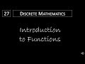 Discrete Math 2 3 1 Introduction To Functions
