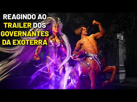 Reagindo ao trailer dos Governantes da Exoterra - Mortal Kombat 1