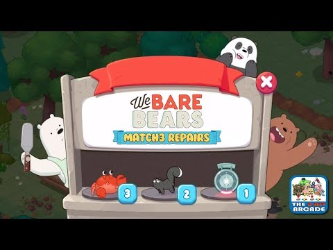 We Bare Bears: Match3 Repairs - No Such Thing as a Moss Monster (Cartoon Network Games)