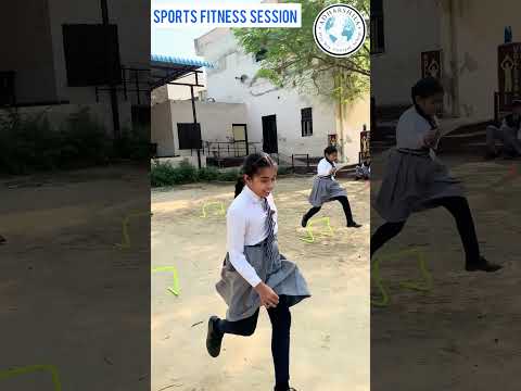 Energetic sports fitness session conducted under the expert guidance of Tr. Gurmail and Tr. Ritu.