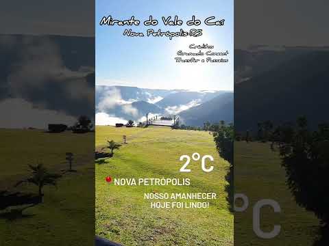 MIRANTE VALE DO CAÍ em Nova Petrópolis-RS #serragaucha #turismors #novapetrópolis #gramado #mirante