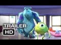 Monsters Inc 3D Official Trailer 1 2012 Pixar Animated Movie HD