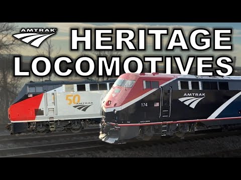 Every Amtrak Anniversary Livery