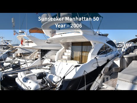 Sunseeker Manhattan 50 - 2006 - Mediterranean Spec Walkthrough