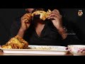 TAMIL SPICY ASMR WHOLECHICKEN CURRY WHITERICE MUTTON CURRY EGG SALAD INDIAN MUKBANG FOOD ASAIVAM